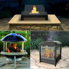 10 Beautiful Outdoor Fireplaces And