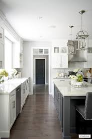 White And Grey Kitchen A Hardware