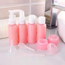 50ml refillable travel bottles set