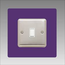 There are 2429 black light switch for sale on etsy, and they cost £5.61 on average. Single Light Switch Surround Square Acrylic Back Panel Or Finger Plate Plug Font Colour Clear Amazon Co Uk Home Kitchen