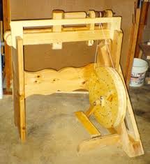 building a flywheel treadle lathe