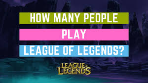 리그 오브 레전드는 140명이 넘는 챔피언으로 멋진 플레이를 펼칠 수 있는 팀 게임입니다. How Many People Play League Of Legends Updated 2021