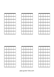 Blank Guitar Chord Diagrams Wiring Diagrams