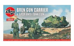 A01309V Bren Gun Carrier & 6PDR Anti-Tank Gun