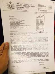 000 dengan biaya administrasi rp. Pakat Pakat Kalih Surat Permohonan Bantuan Wang Tunai Kerajaan Negeri Kelantan Tersebar