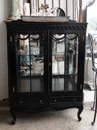 french design timber display cabinet
