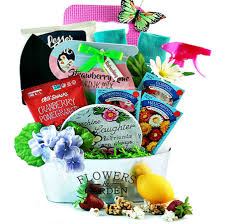 April Showers Garden Themed Gift Baskett