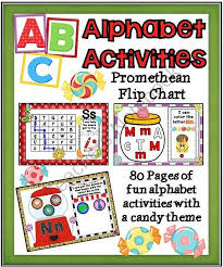 Abc Alphabet Activities Promethean Flip Chart From A