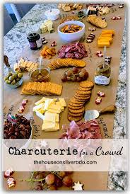 a charcuterie board to feed a crowd