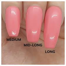 nail shape sizing guide creative nails