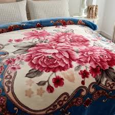 Jml Queen Mink Plush Fleece Bed Blanket