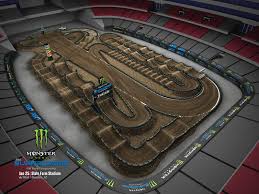 2020 Monster Energy Supercross Series Track Maps Swapmoto Live