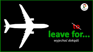 leave for - czy - leave to? - wyjechać dokądś | Angielski z Werwą! |  #shorts - YouTube