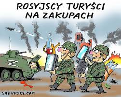 Wojna w Ukrainie rysunki. Karykatury, obrazki, humor, dowcipy rysunkowem  Ukraina