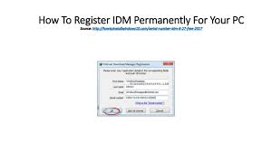 For this reason, you need to know how to register idm permanently on your computer. How To Register Idm Permanently