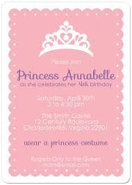 Free Princess Invitations Under Fontanacountryinn Com