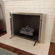 Sinclair Single Panel Fireplace Screen