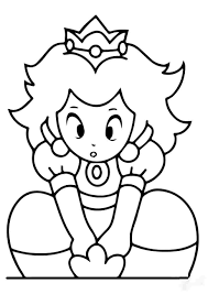 Search through 623,989 free printable colorings at getcolorings. Kawaii Princess Peach In Super Mario Bros Coloring Pages Super Mario Bros Coloring Pages Coloring Pages For Kids And Adults