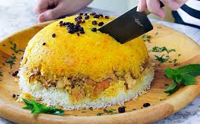 persian layered en and rice with