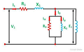 equivalent circuit of an induction