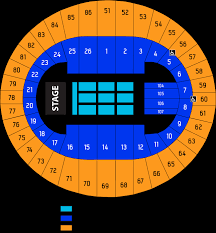 Pepsi Center Seat Numbers Hsbc Arena Seating Chart With Seat
