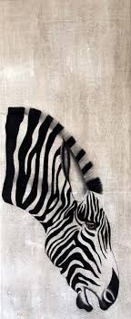 Zebre Zebra Contemporary Animal Painter