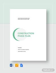 Construction Safety Plan Template 10