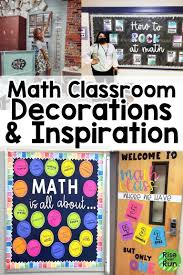 math clroom decoration and bulletin