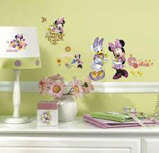minnie mouse daisy duck wall decal
