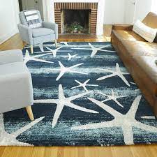 coastal starfish area rug 3090781