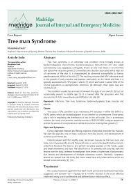 It leads to chronic hpv infections that result in characteristic skin growths and lesions. Pdf Tree Man Syndrome