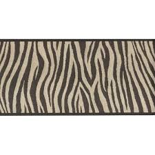Brown And Beige Zebra Skin Wallpaper