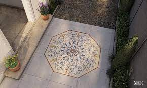 45 mosaic floor design ideas adding