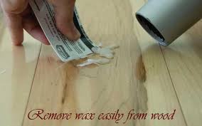 how to get wax off wood 4 diffe