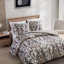 Brown Cotton King Comforter Set