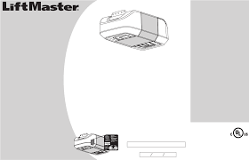 user manual liftmaster 8587 elite