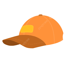 caps clipart png images orange cap