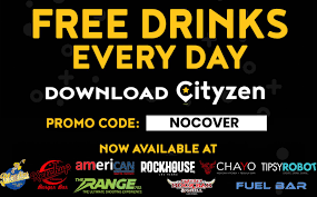 cityzen app free drinks in las vegas