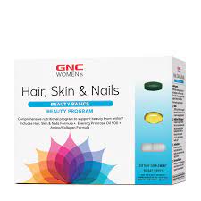 gnc women s hair skin nails vitapak