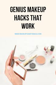 genius makeup hacks that actually work