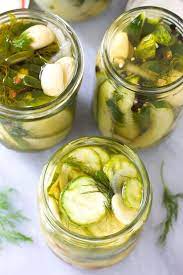 In a medium saucepan, fit lids and rings together, cover with water, bring to a simmer. Best Homemade Refrigerator Pickles A Spicy Perspective