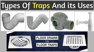 floor drains traps in plumbing system