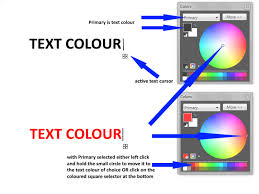 Changing Text Color Paint Net