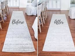 remove new rug wrinkles fast porch