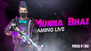 Munna bhai gaming ( 1 million subscribers) munna bhai gaming channel was created on 9 april 2017 and now it has 1 million subscribers on the channel. Munna Bhai Gaming Free Fire Live Free Fire Telugu Free Fire Live Telugu Youtube