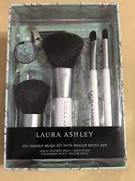 laura ashley 5 pc makeup brush set with