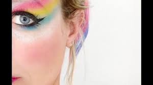 rainbow unicorn makeup for halloween