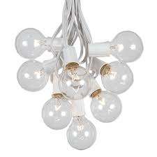 G50 Patio String Lights With Clear