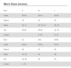 Mountain Hardwear Size Guide