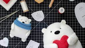 mr foofs the polar bear free sewing